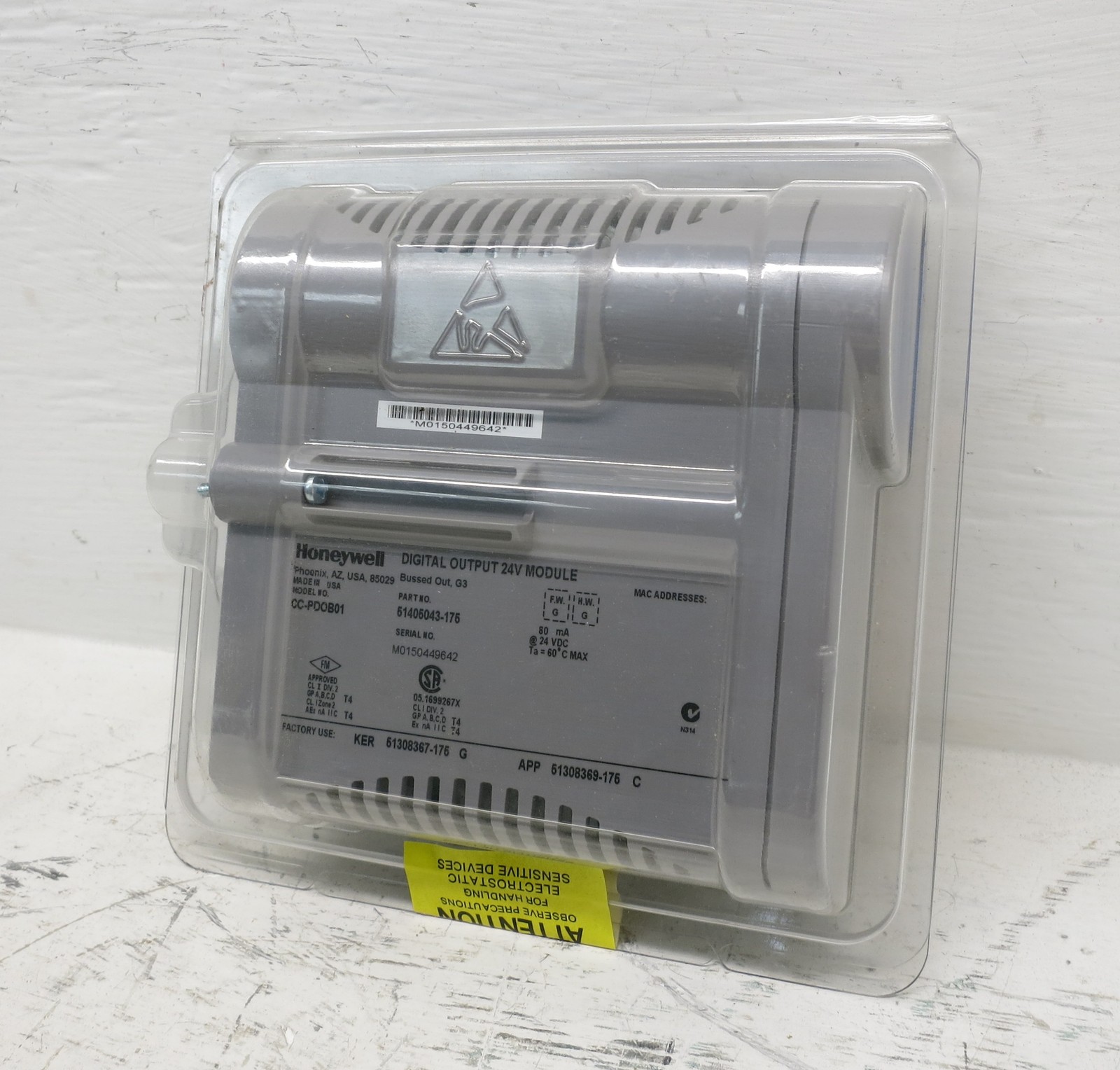NEW Honeywell CC-PDOB01 Digital Output PLC Module 51405043-175 Experion PKS DCS
