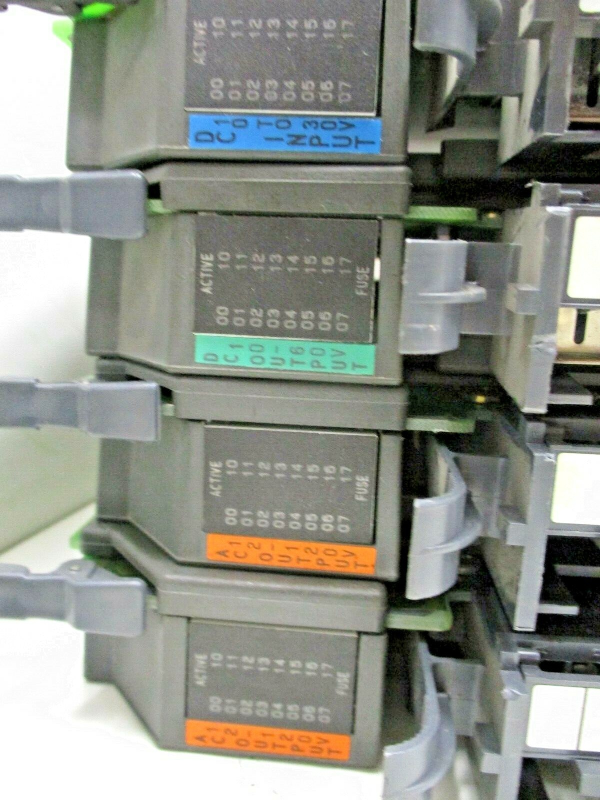 (4) Allen-Bradley Module # 1771IBD/B,1771OAD/B,1771OAD/C,1771OBD/C