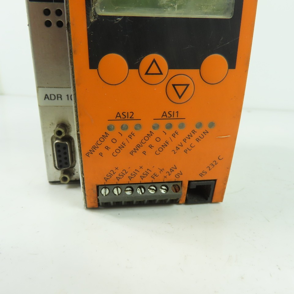 IFM 2MSTR 1RS232C 24VDC Profibus-DP AS-I ControllerE Interface