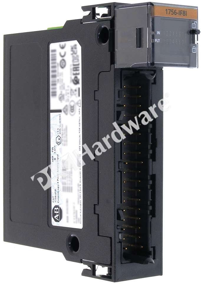 Surplus Pre-owned Allen Bradley 1756-IF8I /B ControlLogix 8-Channel Input Module