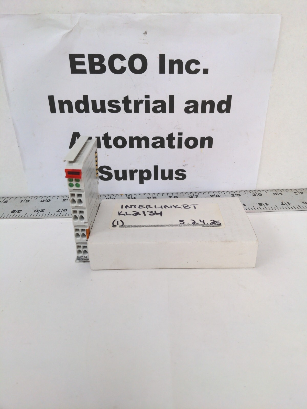 Beckhoff INTERLINKBT DIGITAL OUTPUT KL2134, NEW