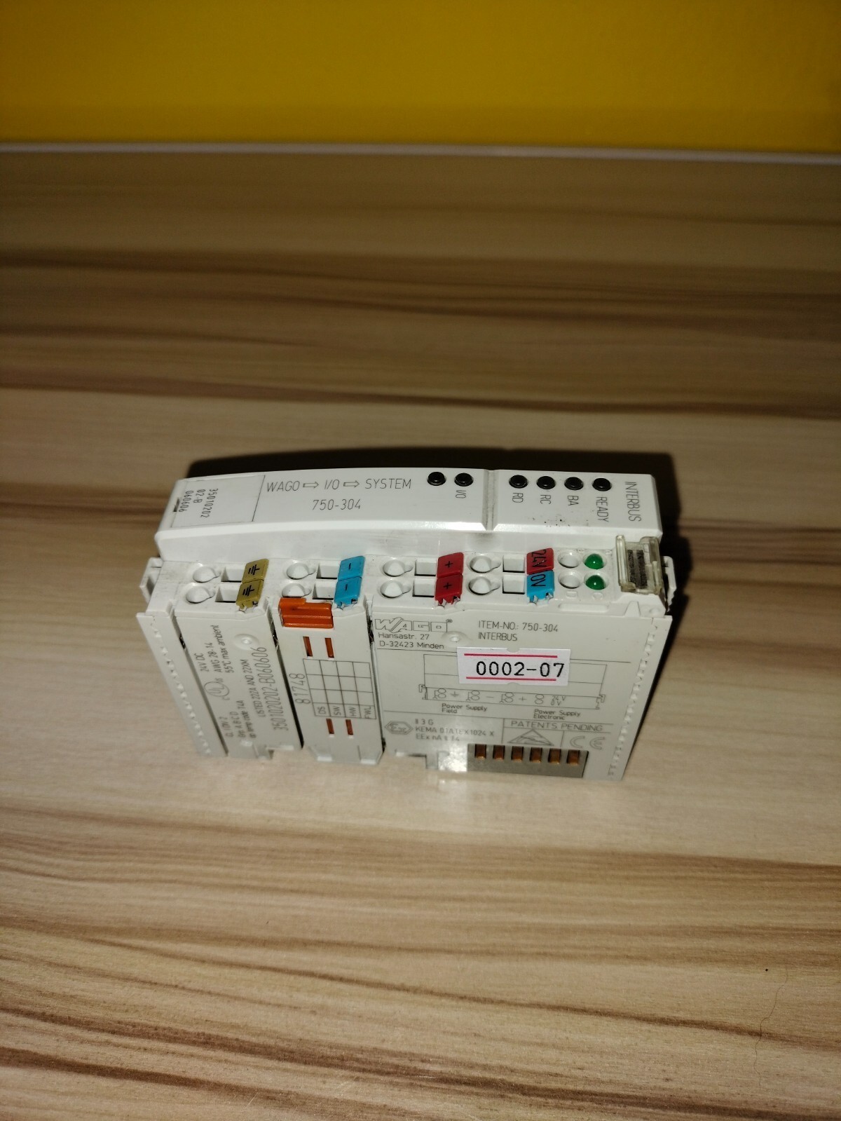 Wago 750-304 750304 Interbus Digital Analog Module Programmable Controller
