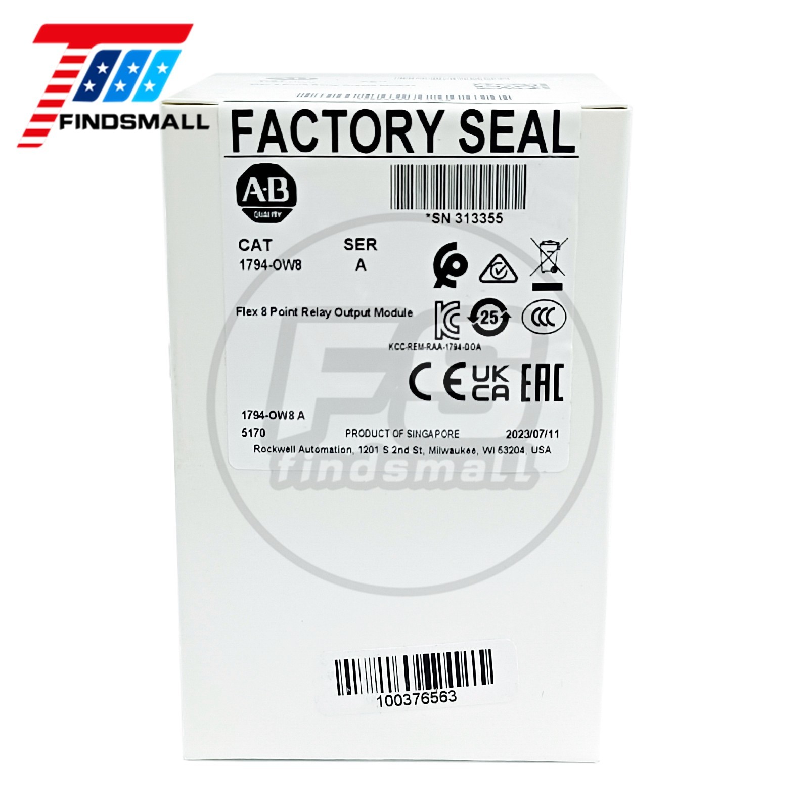 2021 New Sealed 1794-OW8 Flex 8 Point Relay Output Module 1794OW8