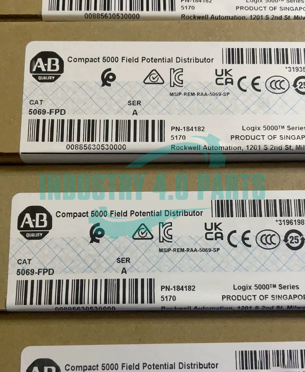 New Allen Bradley 5069-FPD Compact 5000 Field Potential Distributor Module