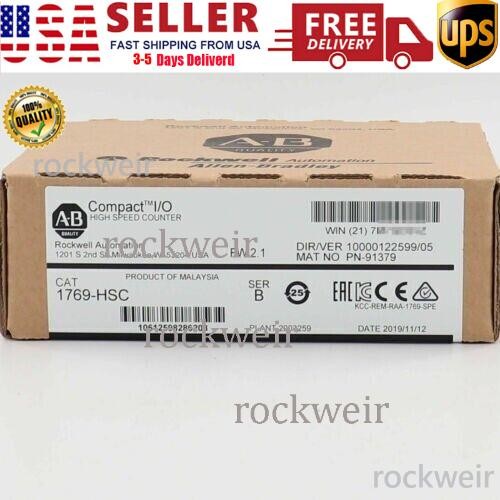 New Sealed AB 1769-HSC CompactLogix High-Speed Module 1769HSC US Free Tax