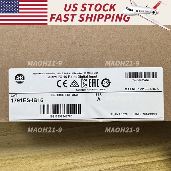 AB 1791ES-IB16 /A Ethernet IP CompactBlock Input Module New Factory Sealed