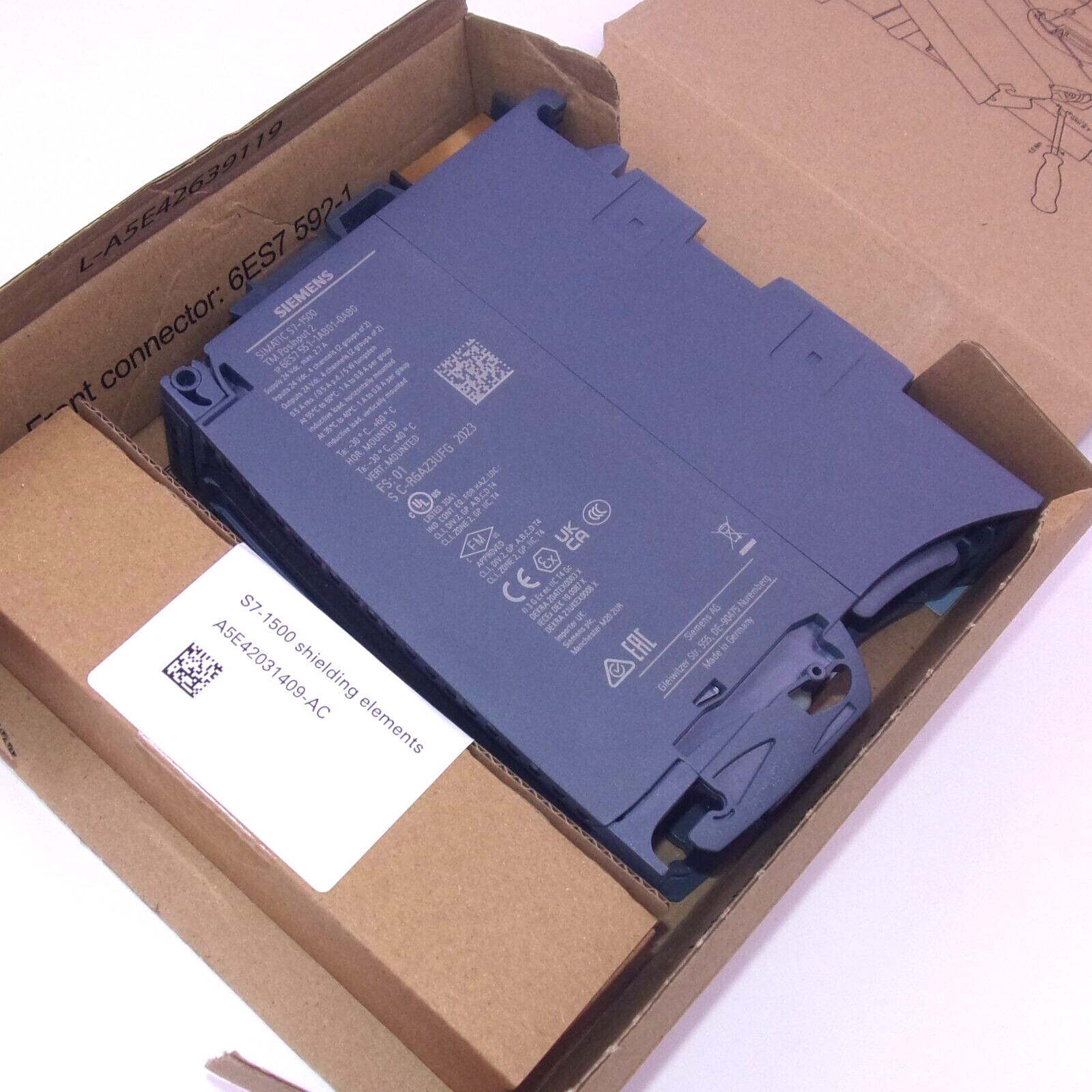 Siemens SIMATIC S7-1500 TM Posinput 2 Technology Module 6ES7551-1AB01-0AB0