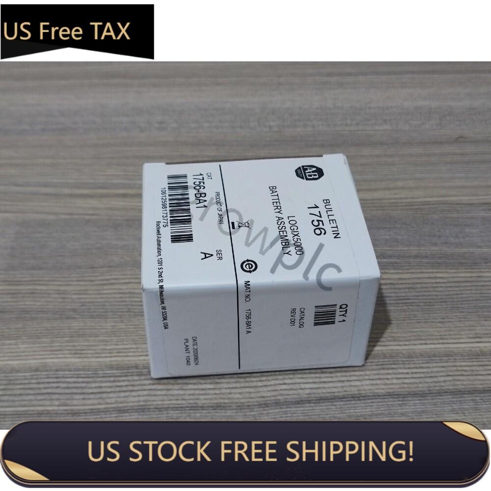 NEW IN BOX! ALLEN-BRADLEY SER.A LOGIX5000 BATTERY ASSEMBLY 1756-BA1 US Free Tax