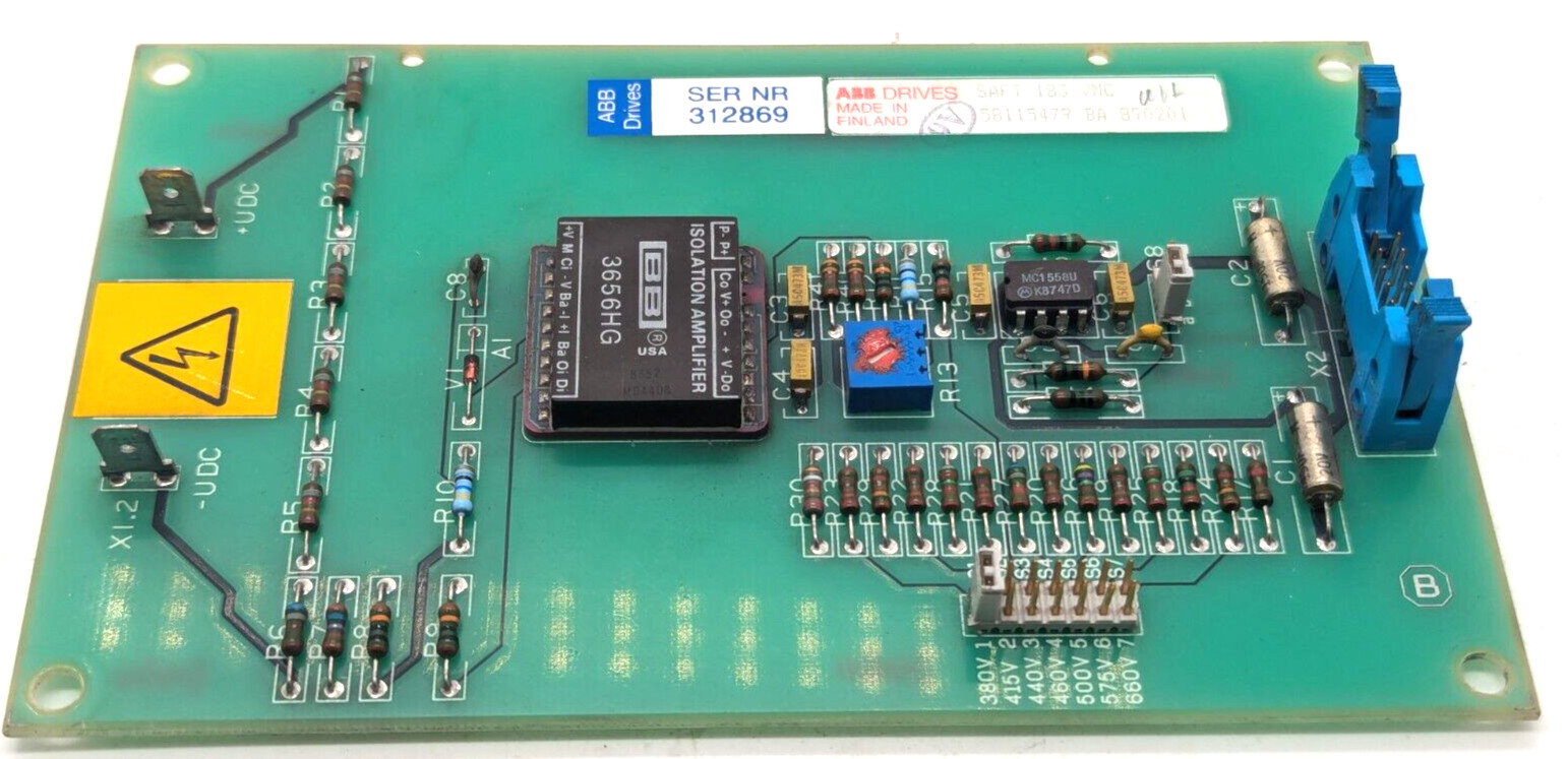 Abb SAFT183VMC plug-in board expansion module board