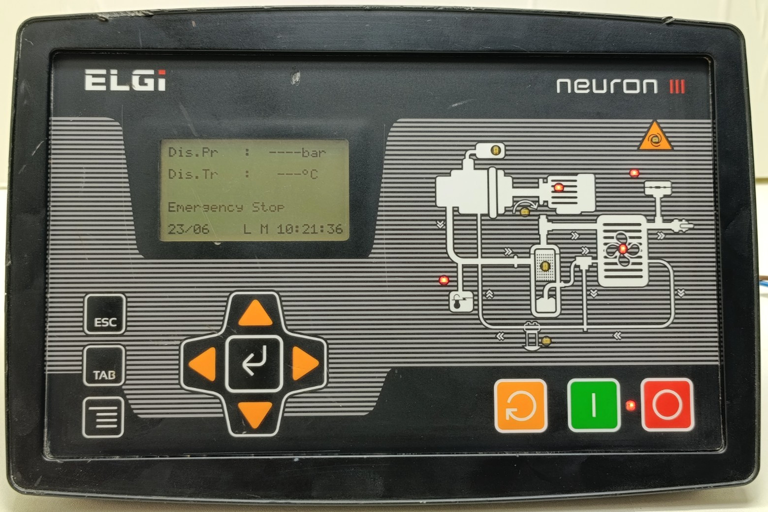 ELGi Neuron III Air Compressor Controller Panel 24VAC 50/60Hz & Tested