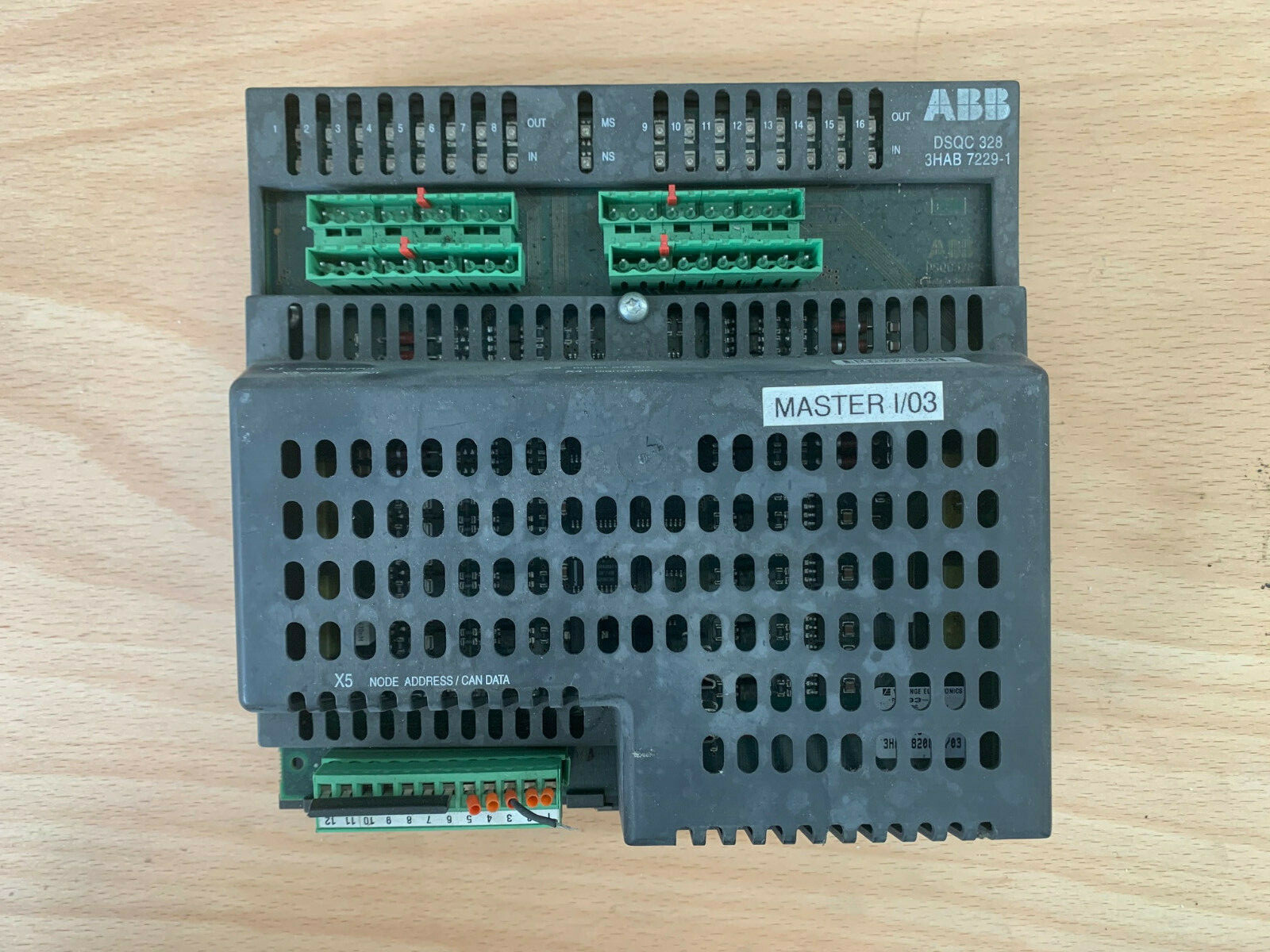 ABB Robot IO Card DSQC 328 3HAB 7229-1 16in/16out ABB CAN-BUS