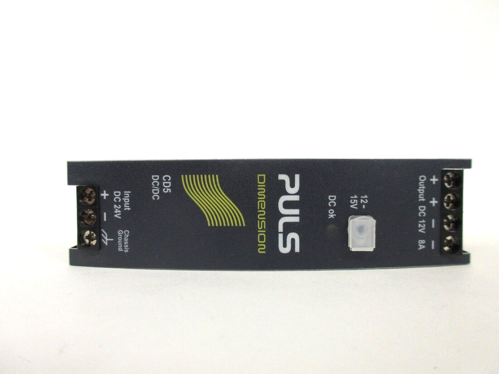 Puls Dimension CD5.121 DC/DC Converter 24V/12V, 8A, 96W