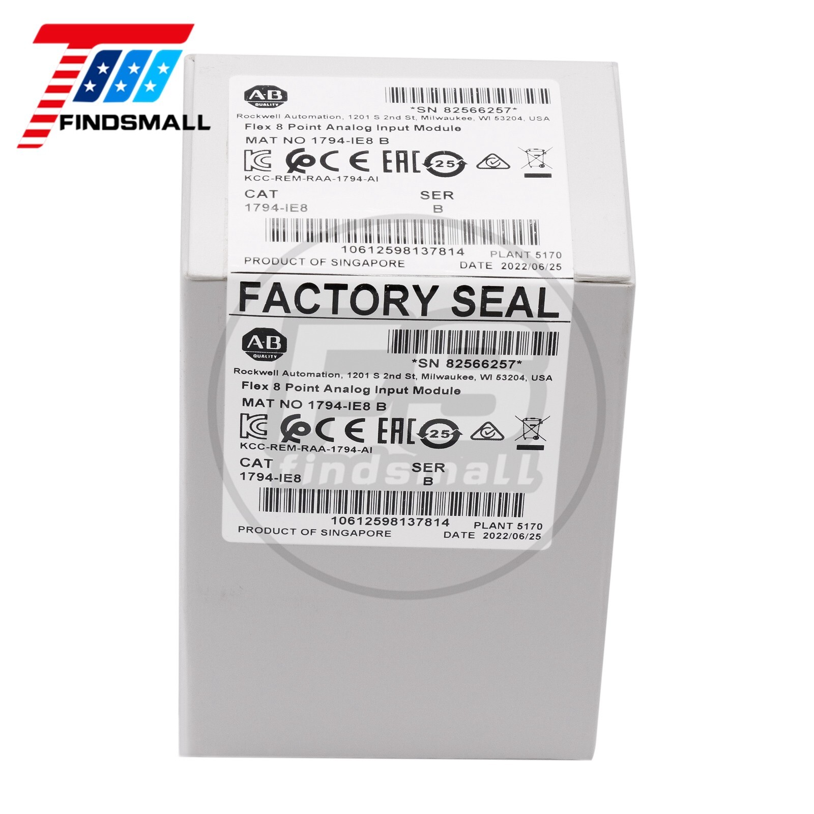 2022 New AB Factory Sealed 1794-IE8 SER B 1794IE8 Analog Input Module