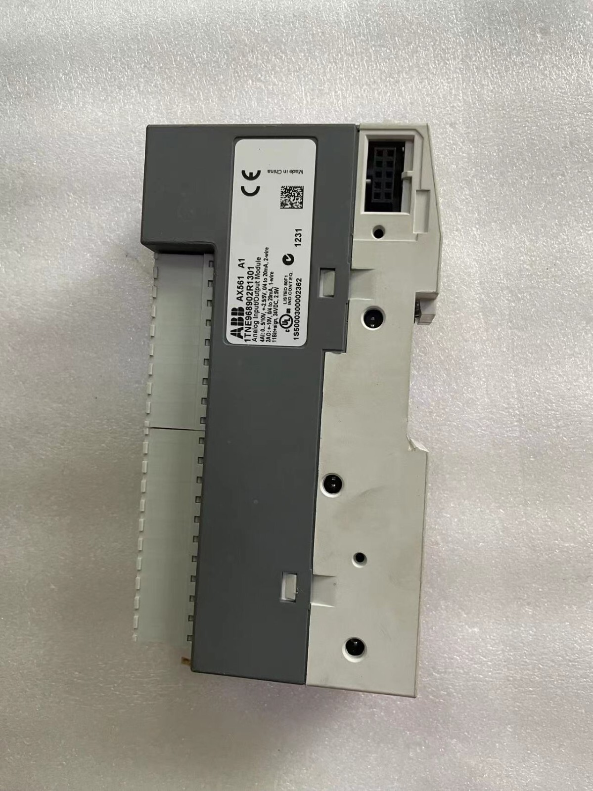 ABB PLC AX561 1TNE968902R1301 Analog Input Output Module US Free TAX