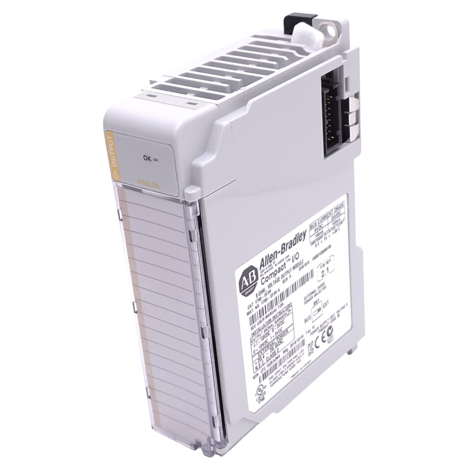 Allen Bradley 1769-OF8C CompactLogix Analog Output Module, 8-Channel, 24VDC