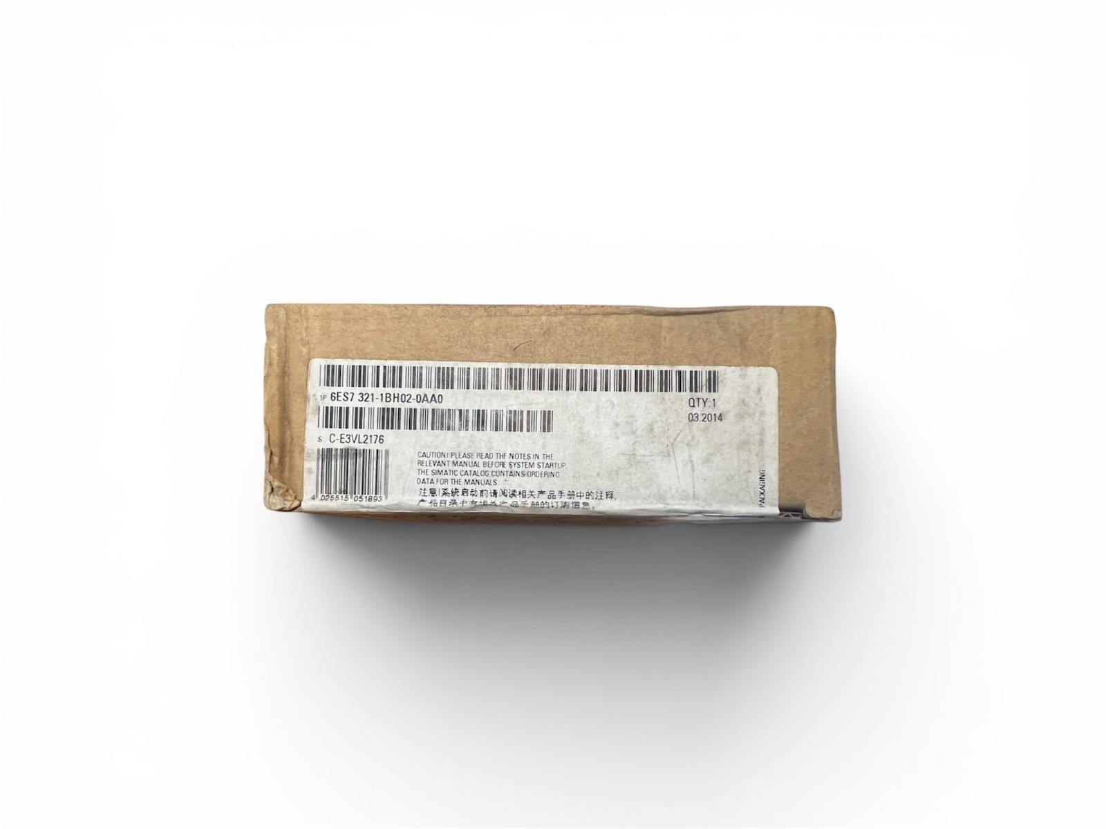 Siemens 6ES7321-1BH02-0AA0. New made in Germany. Original old stock. Input modul