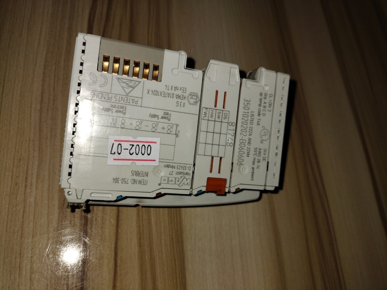 Wago 750-304 750304 Interbus Digital Analog Module Programmable Controller