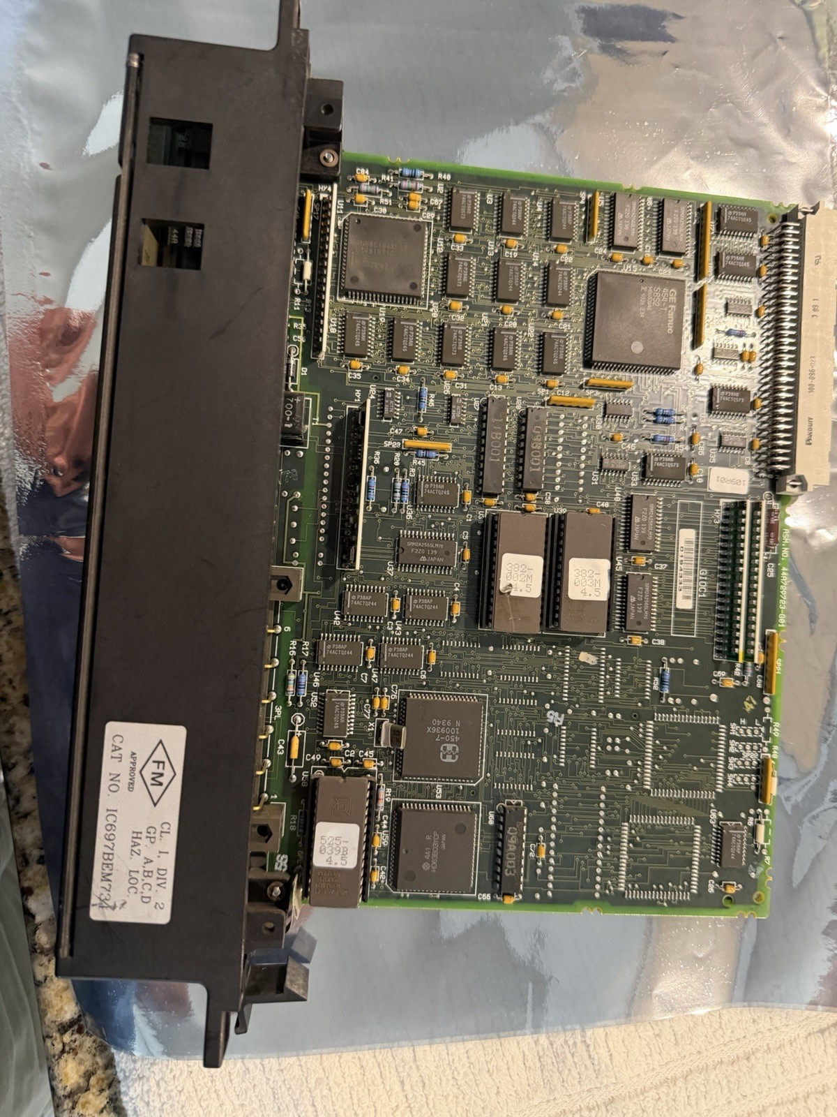 GE Fanuc IC697BEM731 Bus Controller 1 Channel Module Untested For Parts