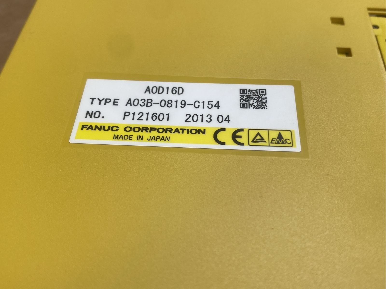 FANUC AOD16D Relay Output Module A03B-0819-C154 A0D16D FAST SHIPPING