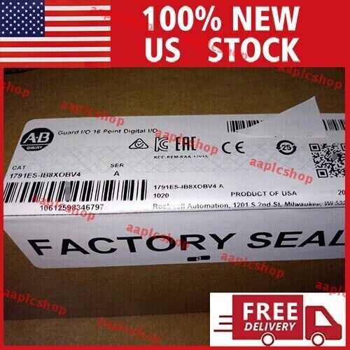 1791ES-IB8XOBV4 Allen Bradley Guard I/O 16 Point Digital I/O New 1791ES IB8XOBV4