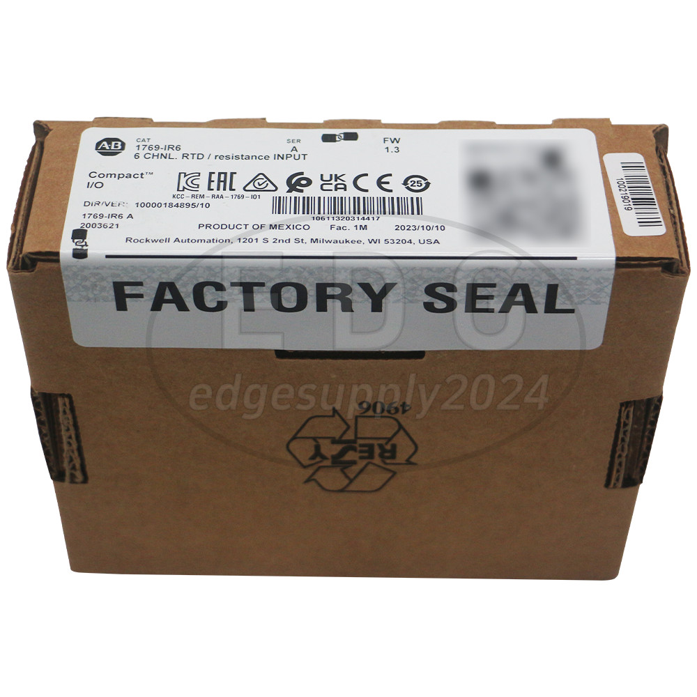 New Sealed Allen Bradley 1769-IR6 6 Channel RTD/Resistance Input Module