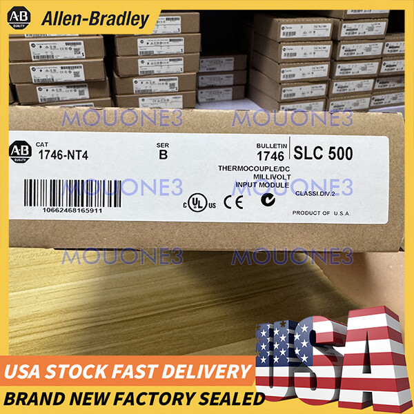 New Sealed 1746-NT4 SLC 500 PLC Input Module Allen-Bradley Free Shipping