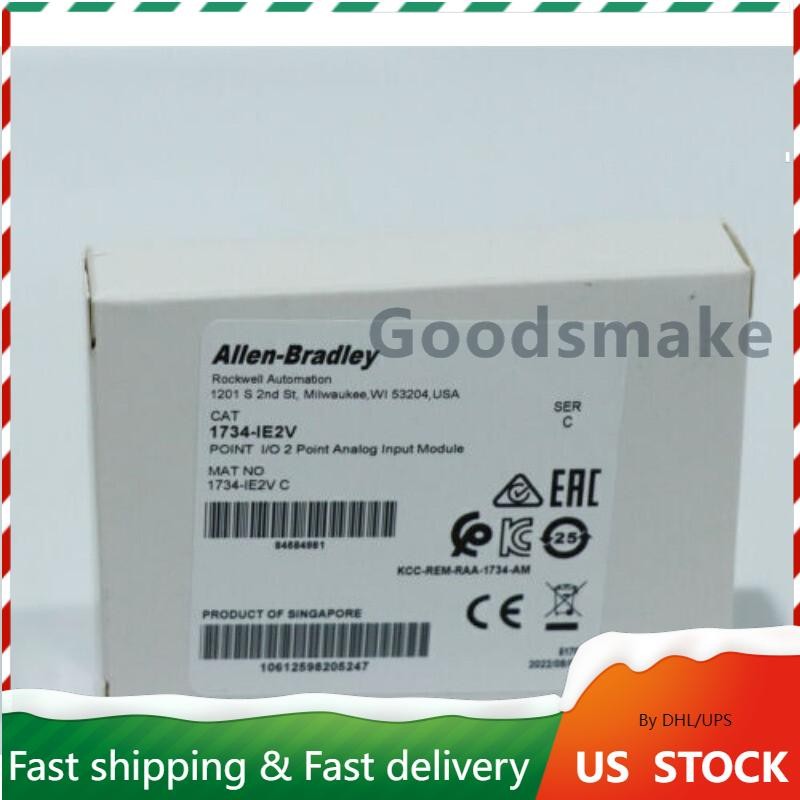 Allen-Bradley 1734-IE2V /C Analog Input Module AB 1734IE2V New Sealed