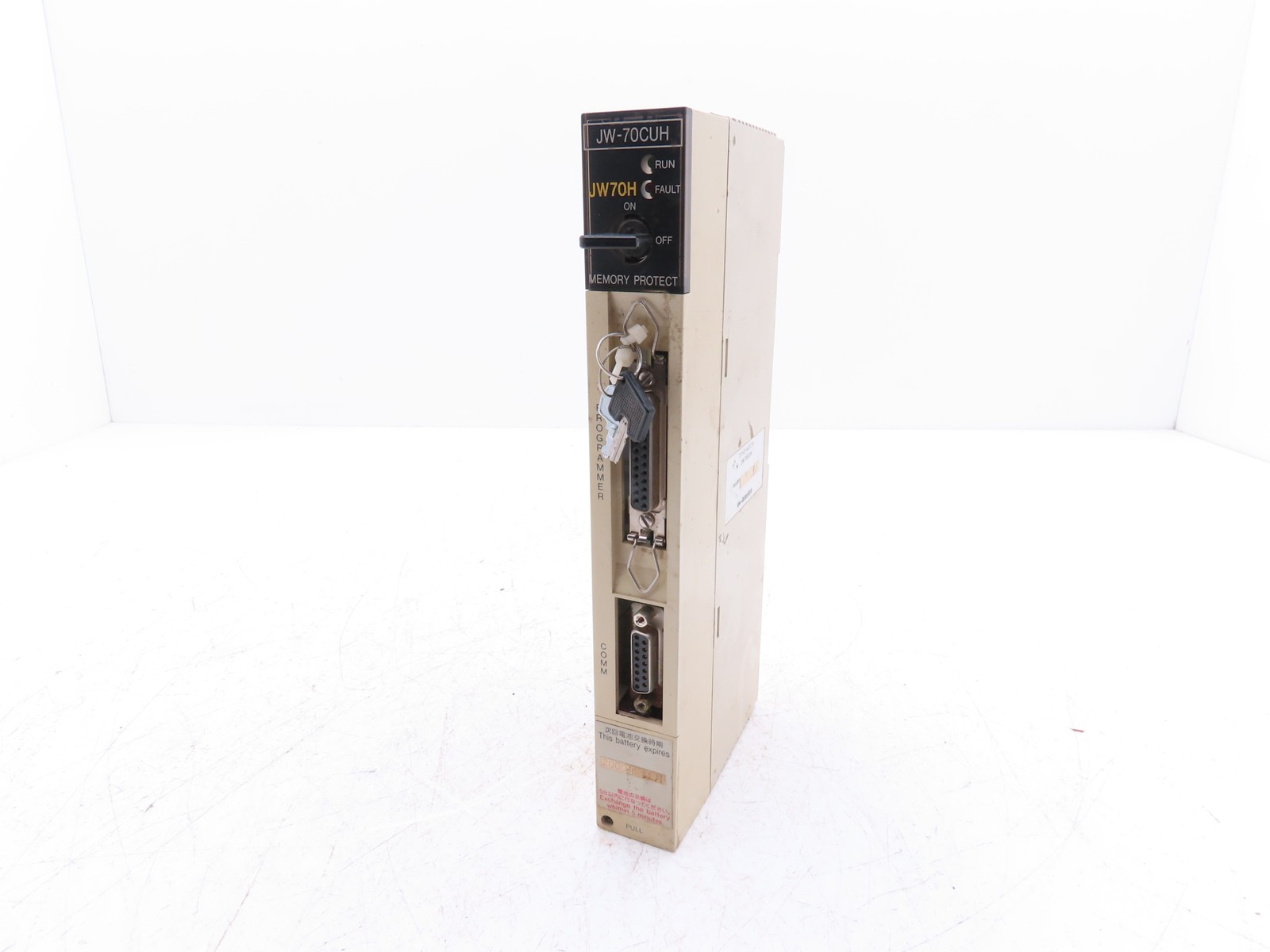 Sharp JW-70CUH PLC Anolog I/O Input Output Control Module