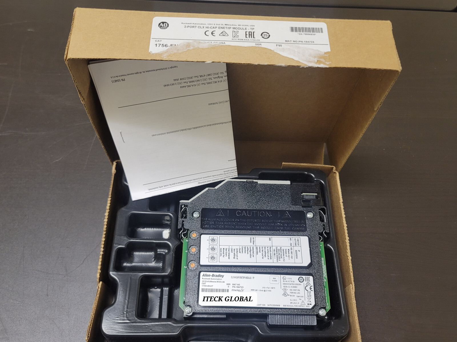 Allen Bradley 1756-EN2T /D New other Non original box