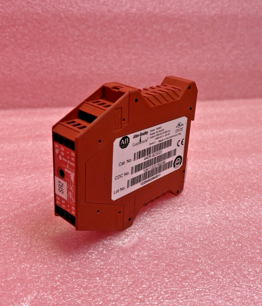 ALLEN BRADLEY CAT. NUMBER 440R-B23020 MODEL MSRST 24VAC/DC SERIES C