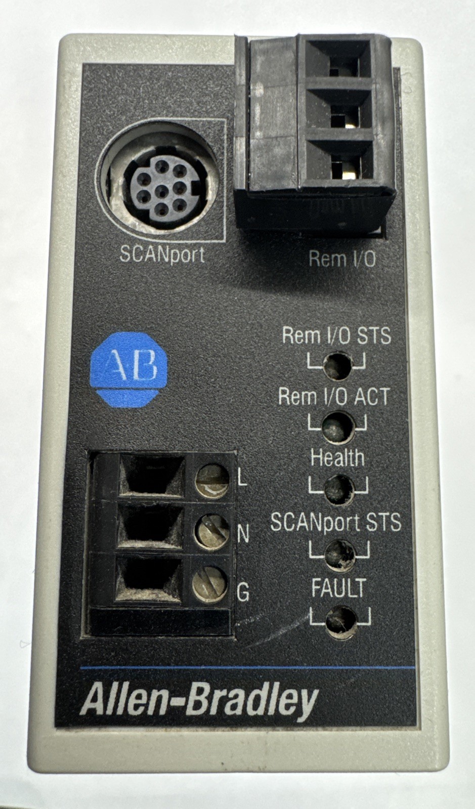 Allen-Bradley 1203-GD1 Communication Module Remote I/O Series B-FRN 2.07 120v