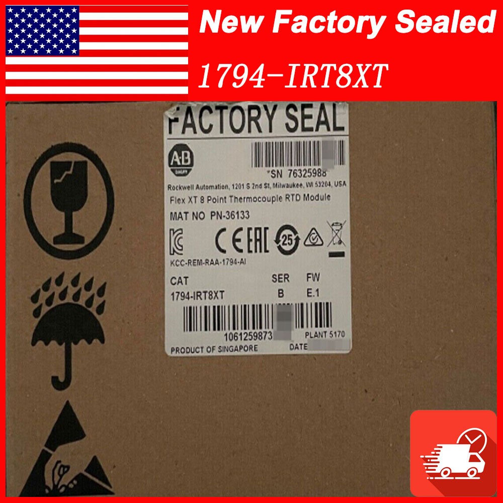 New AB 1794-IRT8XT New in Box New Factory Sealed Free Shipping PLC US