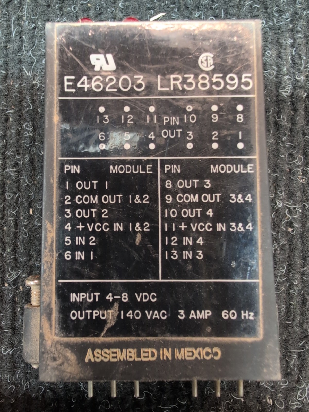Opto 22 OAC5Q Output Module LOT OF 6 Used