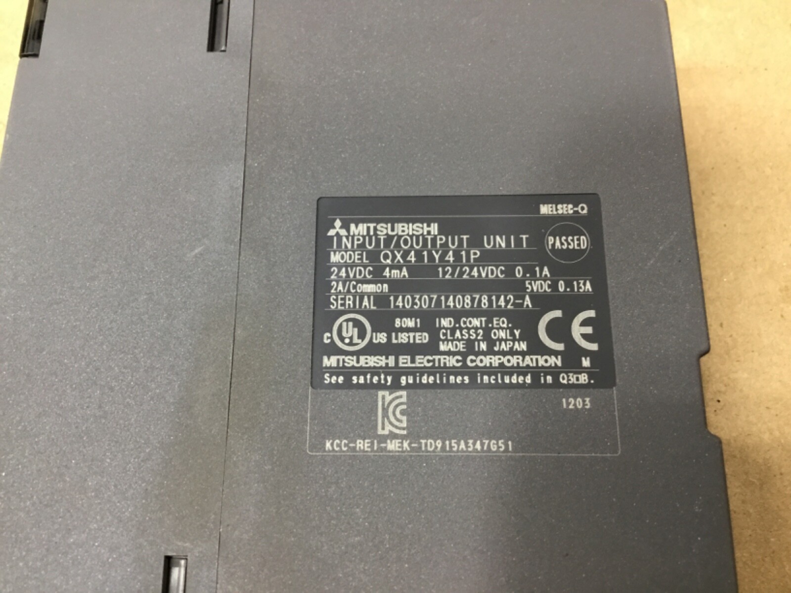Mitsubishi QX41Y41P Input/Output Unit Module Melsec-Q #15I22*AD