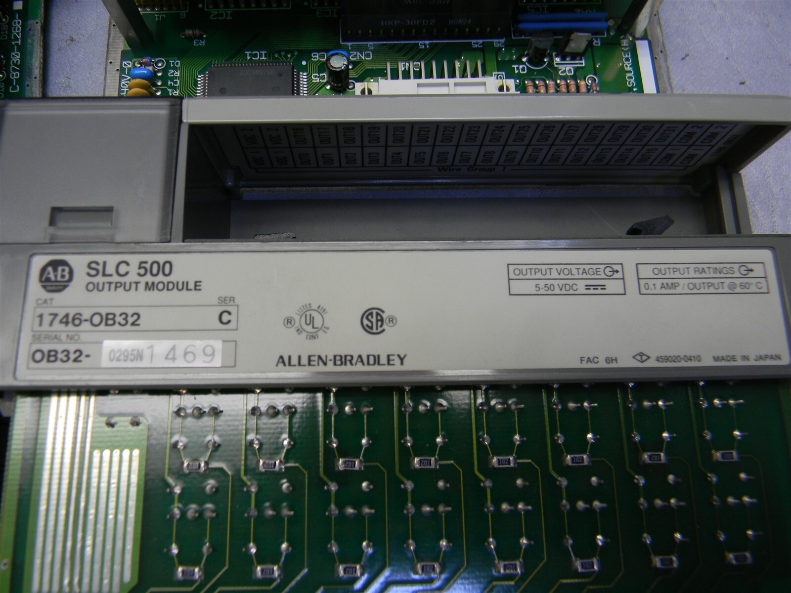 Allen Bradley 1746-OB32 SER C SLC500 Output Module Lot of 5