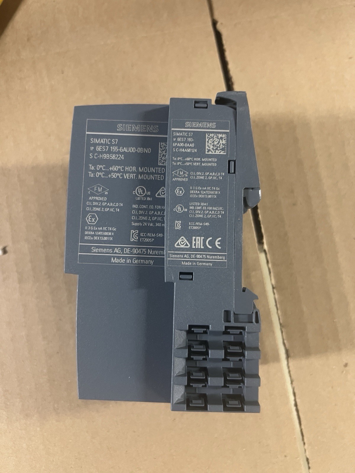 Siemens 6ES7155-6AU00-0BN0 Simatic ET 200SP Profinet Interface Module. 3B-50