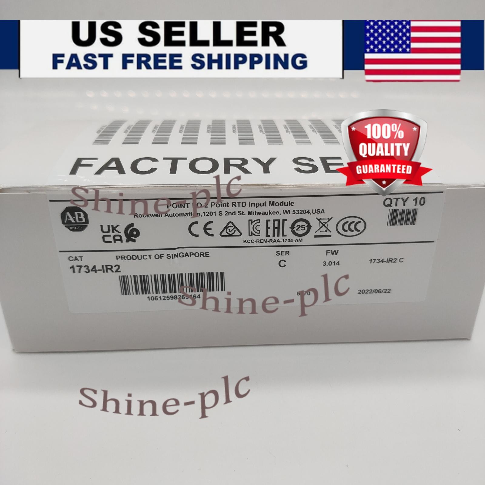 Allen-Bradley 1734-IR2 SER C New Factory Sealed Thermocouple RTD Input Module