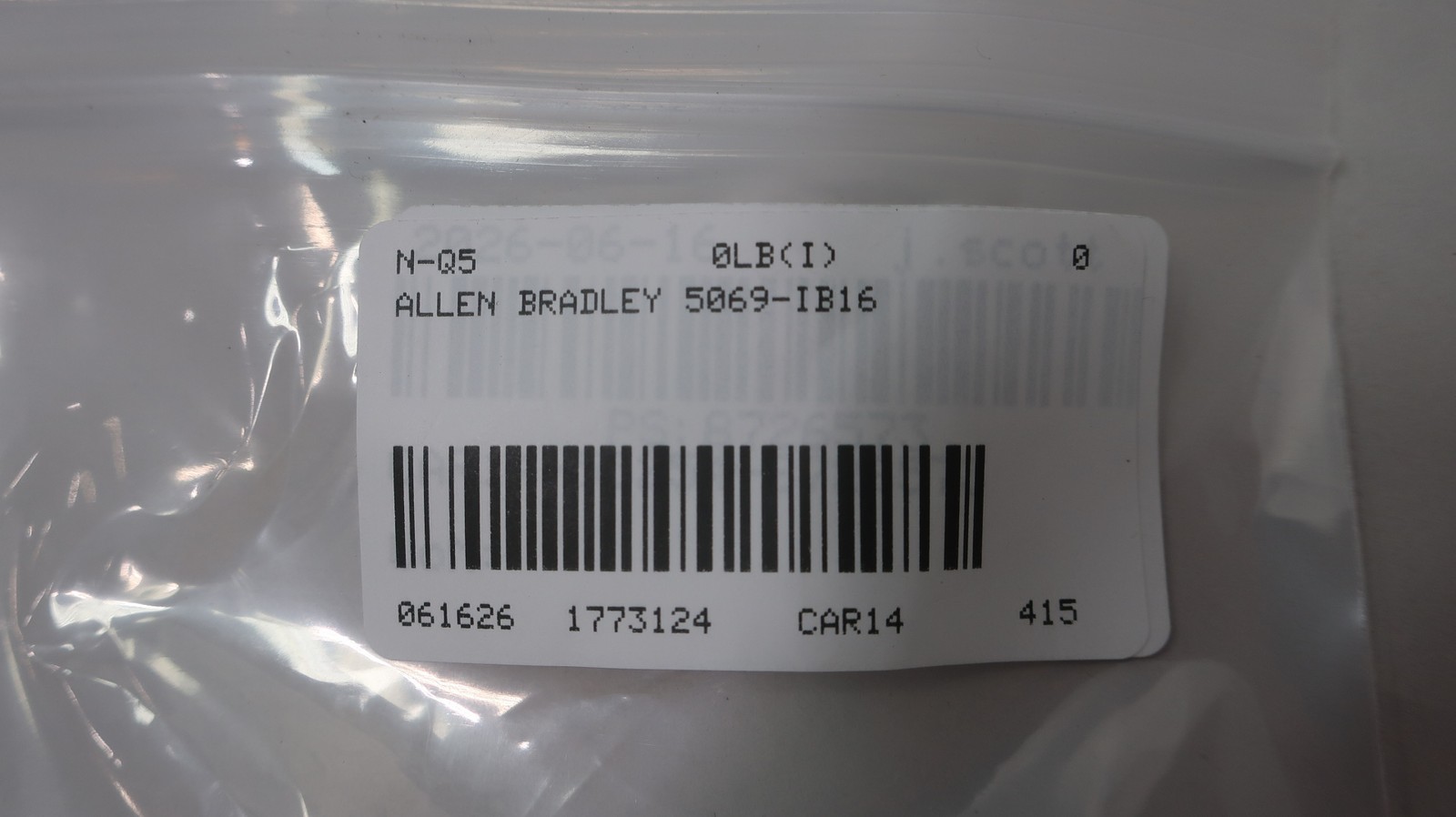 Genuine Allen Bradley 5069-IB16 Logix 5000 Compact 5000 Dc Input Module Ser A