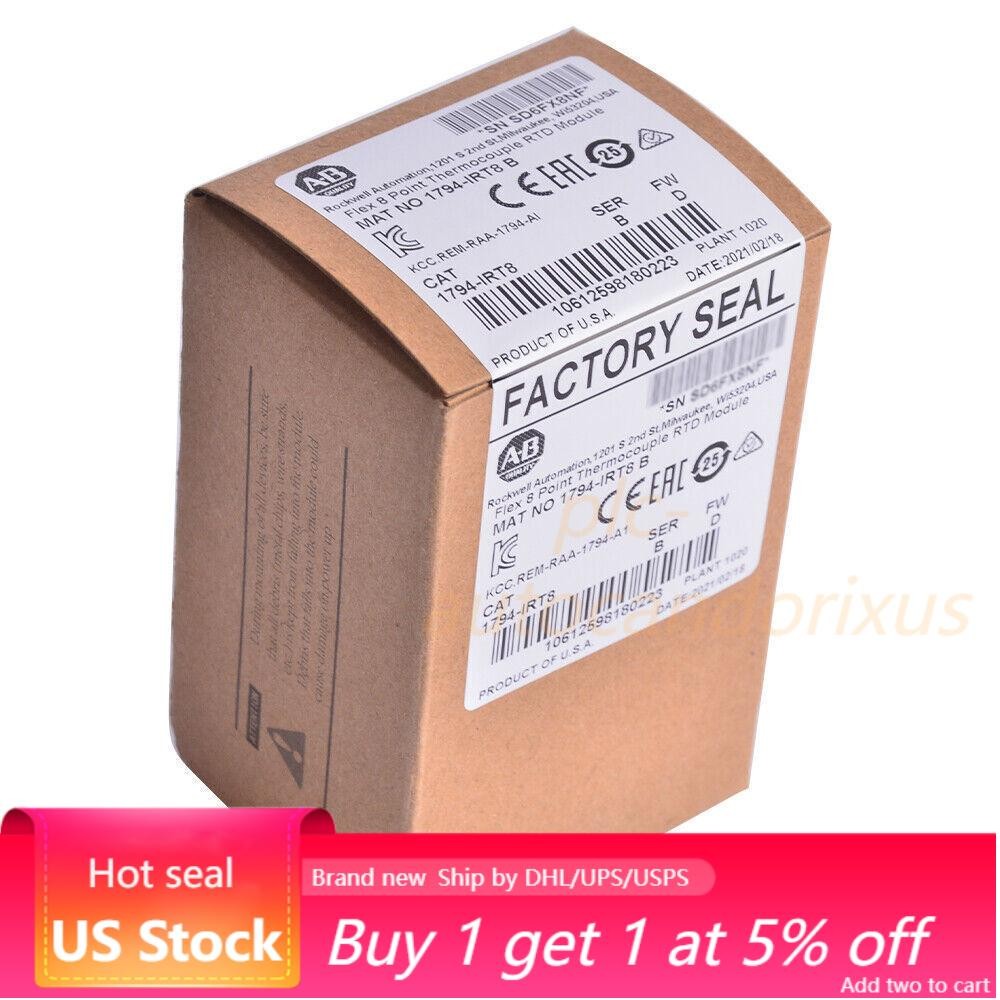 NEW Sealed Allen-Bradley Flex 8 Point Thermocouple RTD Module 1794-IRT8