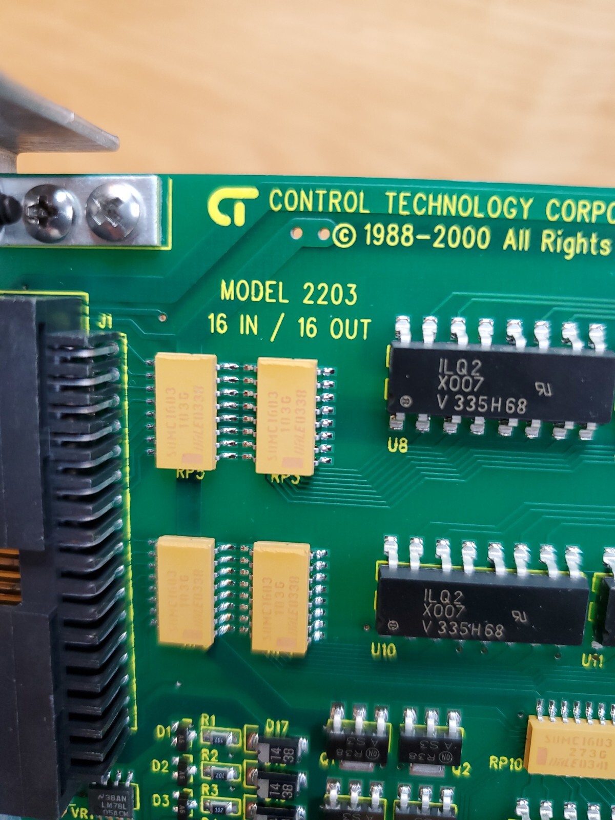 CONTROL TECHNOLOGY CT MODEL 2203 16 PT IN / 16 PT OUT 50-15031 D SHIPS TODAY