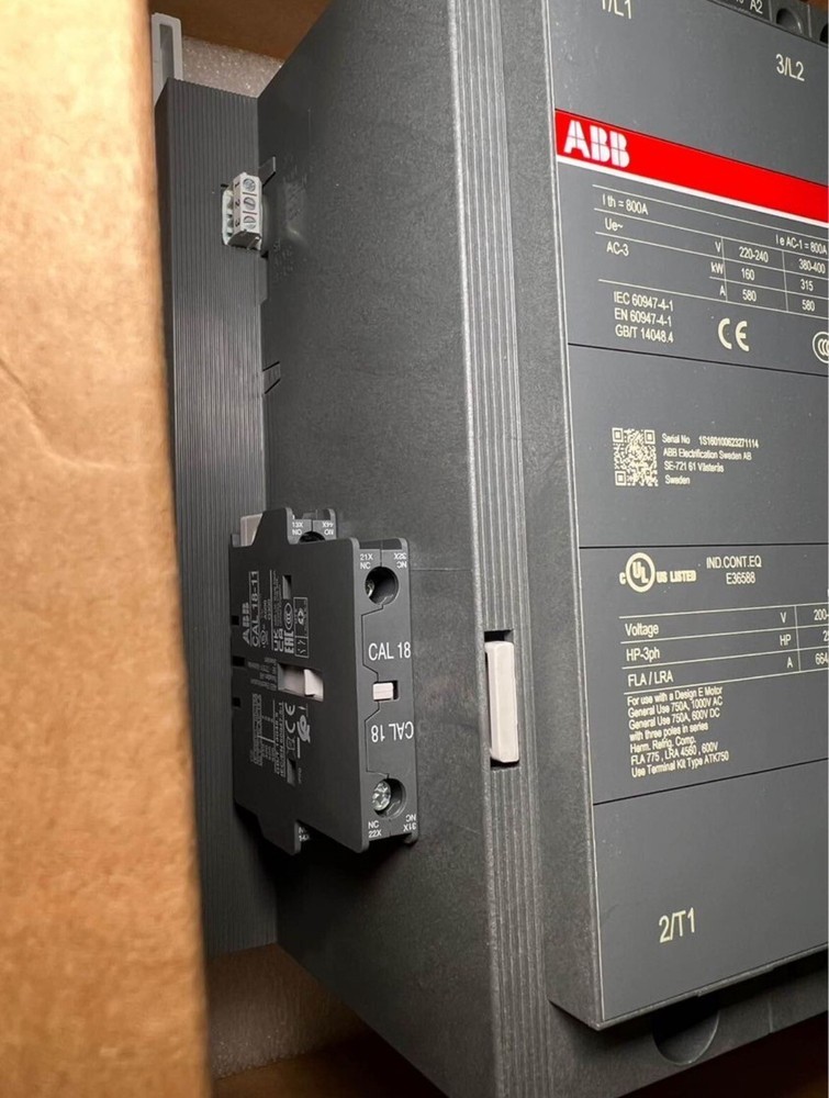 1pcs new ABB AF210-30-11 Contactor 100-250V 20-60V 48-130V US Free TAX