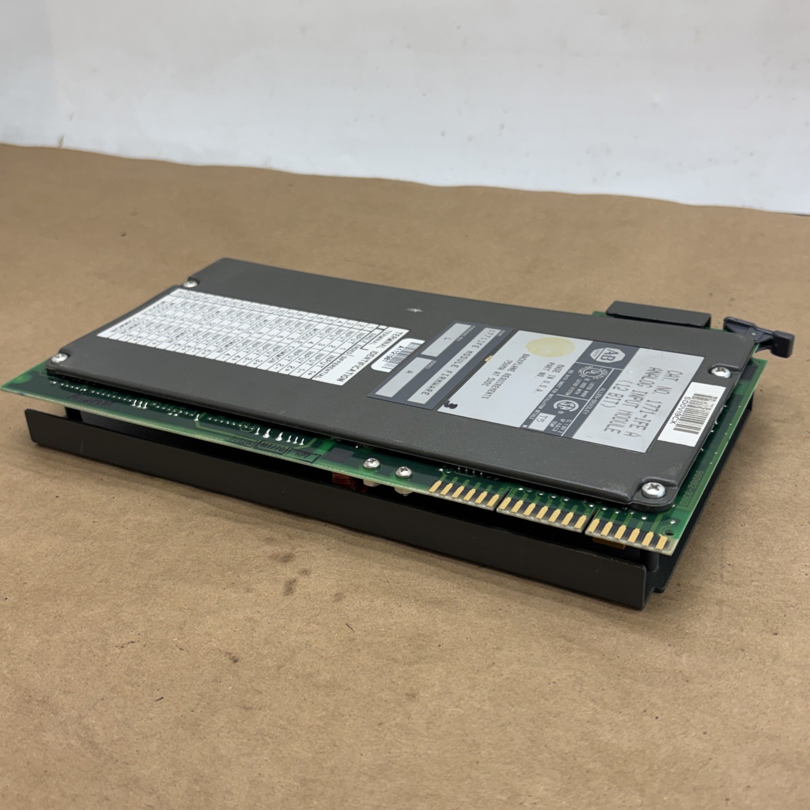 Pre Owned 1771-IFE A Allen Bradley 12 (Bit) Analog Input Module Fast Shipping.