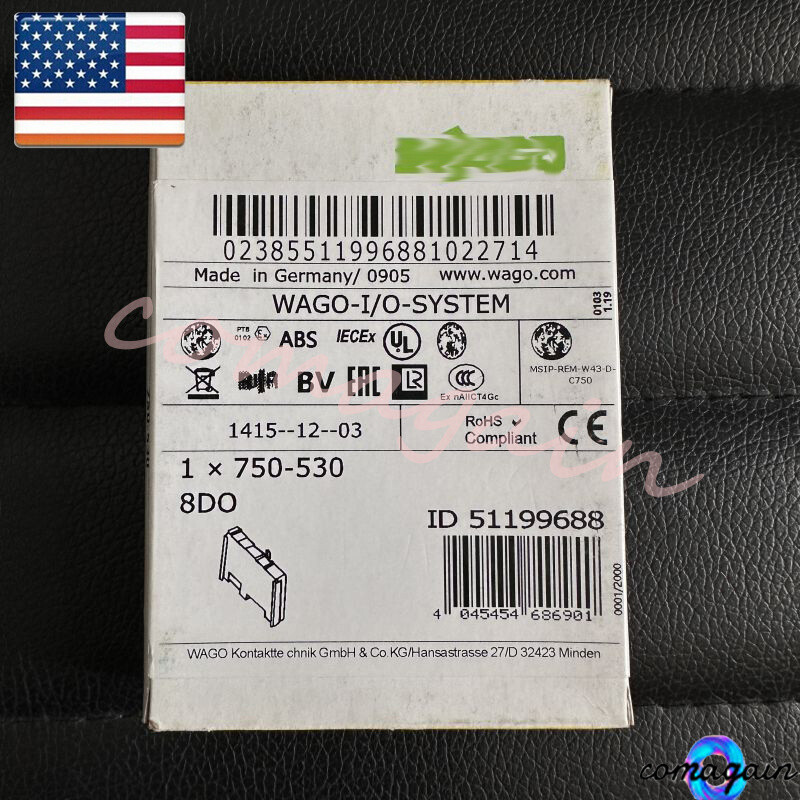 New In Box For Wago 750-530 750530 24VDC 0.5A Brand New Module *2