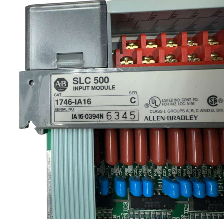 Allen-Bradley 1746-IA16 Input Module Series C, SLC500, 85-132VAC, 50/60Hz