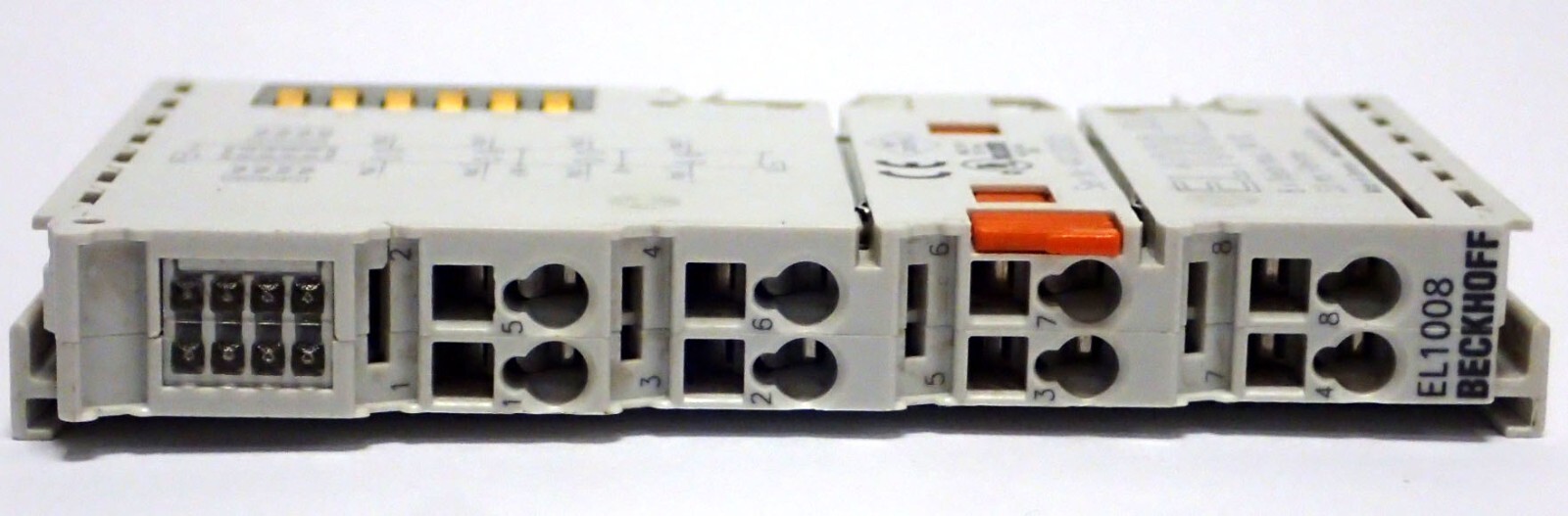 BECKHOFF EL1008 EtherCAT TERMINAL 8-CHANNEL DIGITAL INPUT 24Vdc 3ms TESTED!