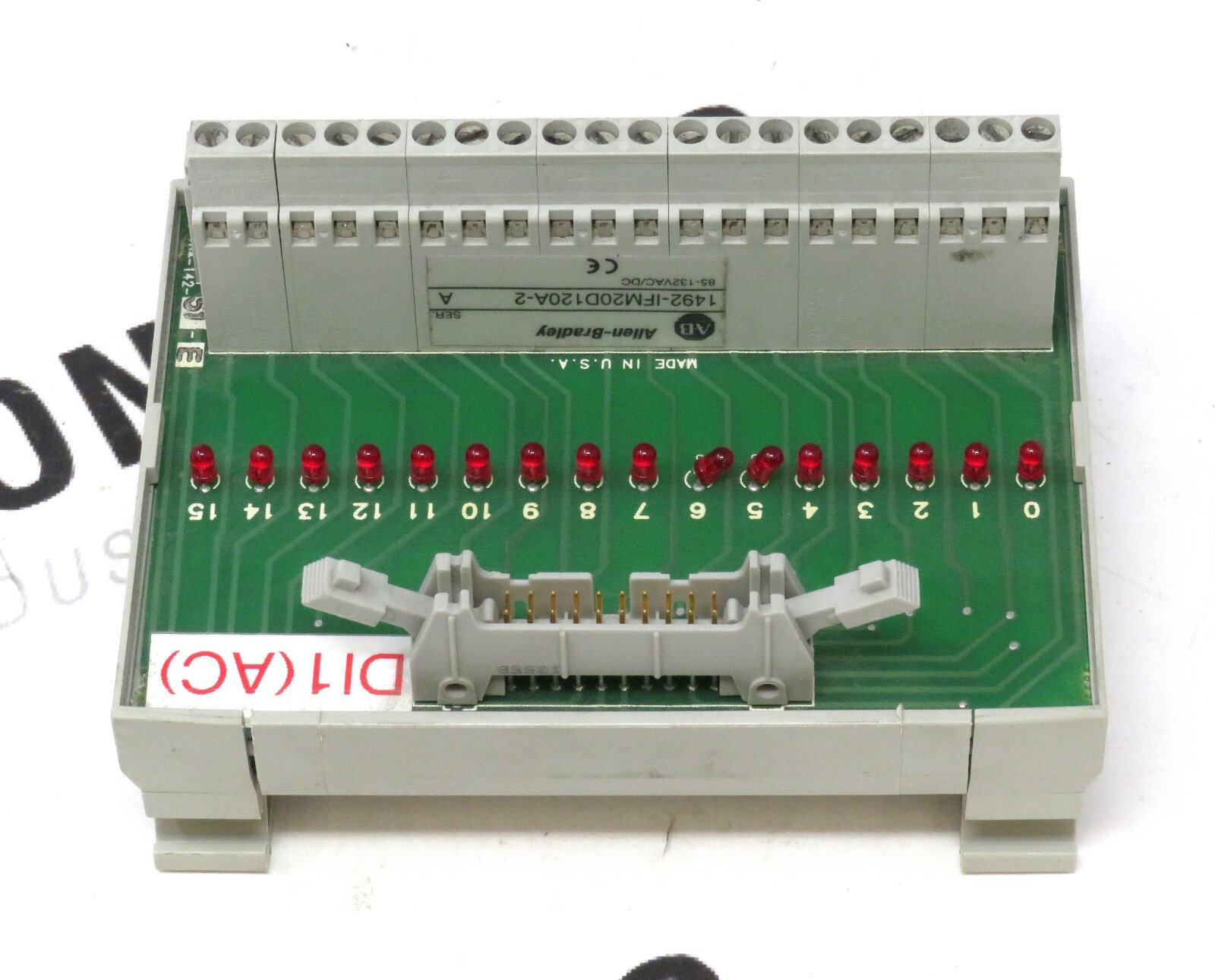 Allen-Bradley 1492-IFM20D120A-2 20Pt Digital Interface Module 120V AC/DC