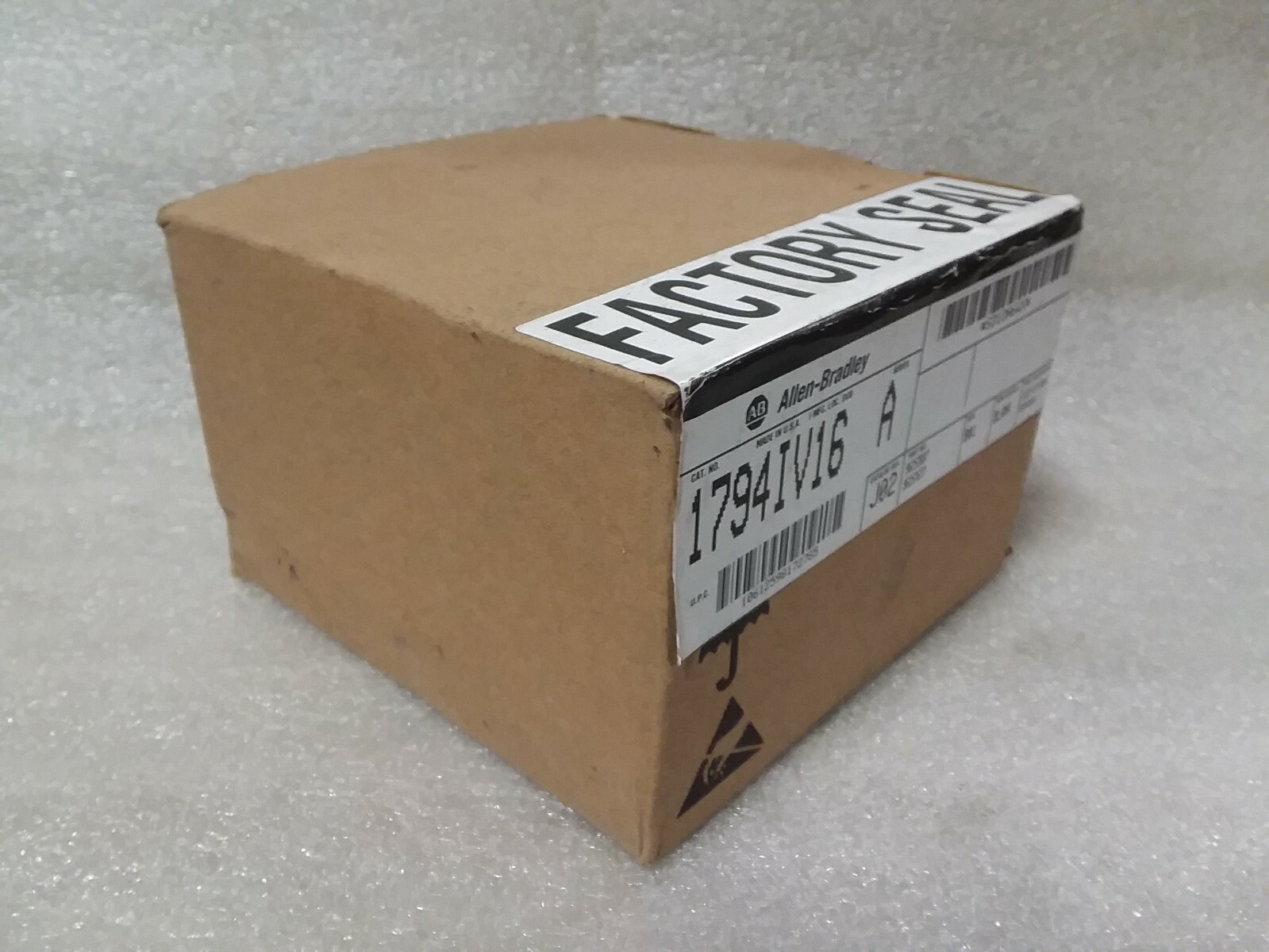 Factory Sealed – NEW NIB Allen Bradley 1794-IV16 Series A Flex I/O 12/17/04