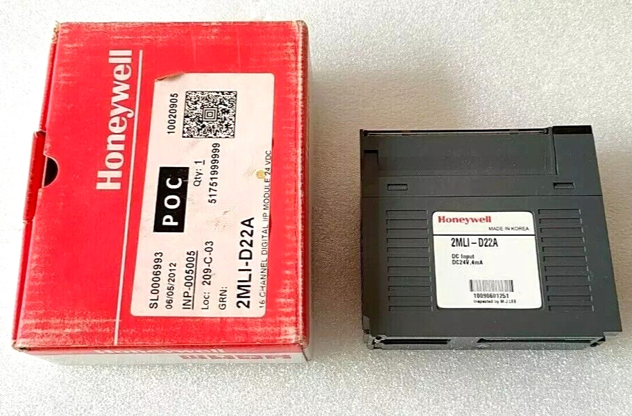 HONEYWELL 2MLI-D22A 16 CHANNEL DIGITAL INPUT MODULE 24 VDC