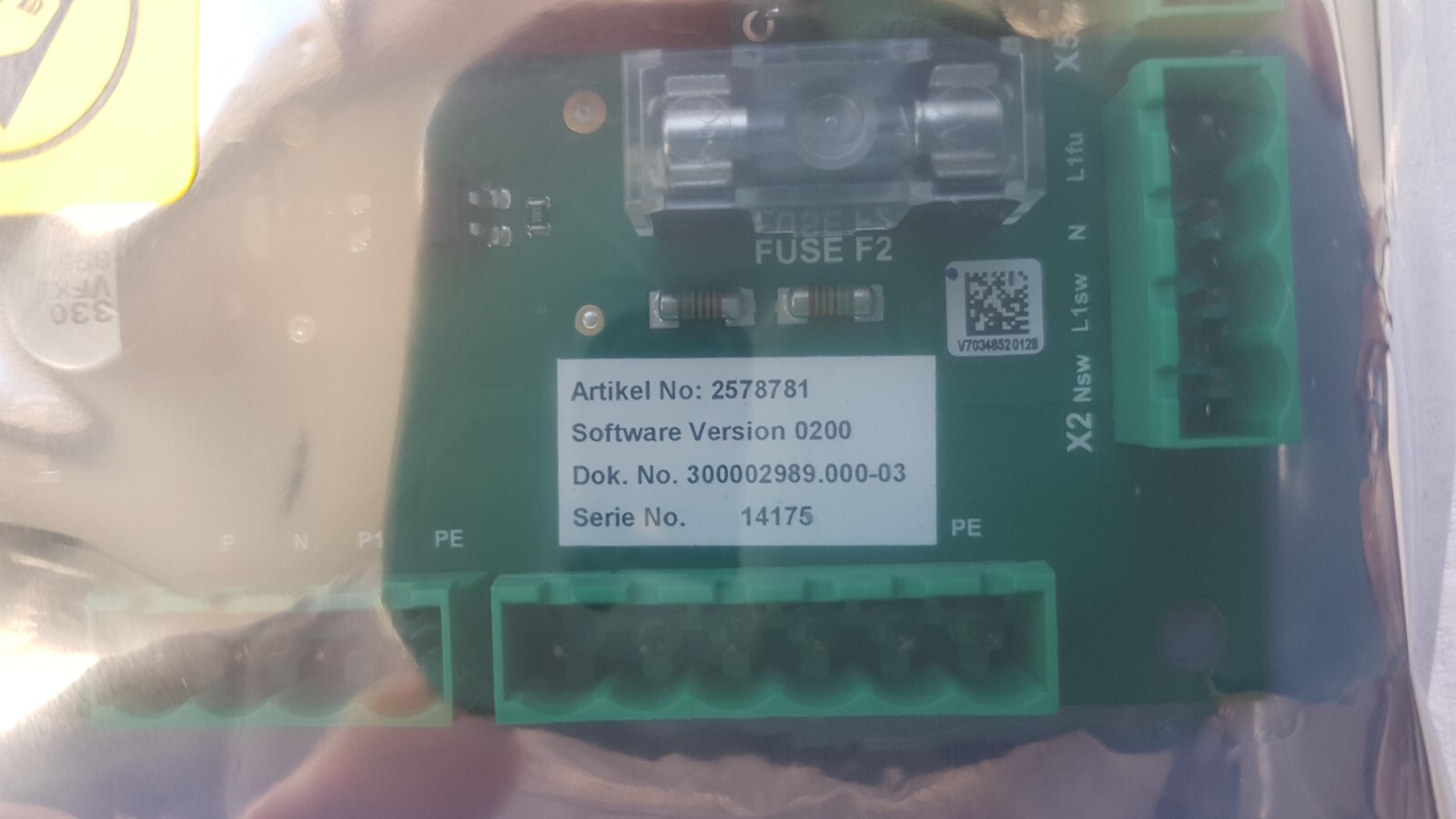Unbranded 2579907 Driver Board 5…40 kg/h RS – 08.02.2017/V1.2 – Unused Sealed