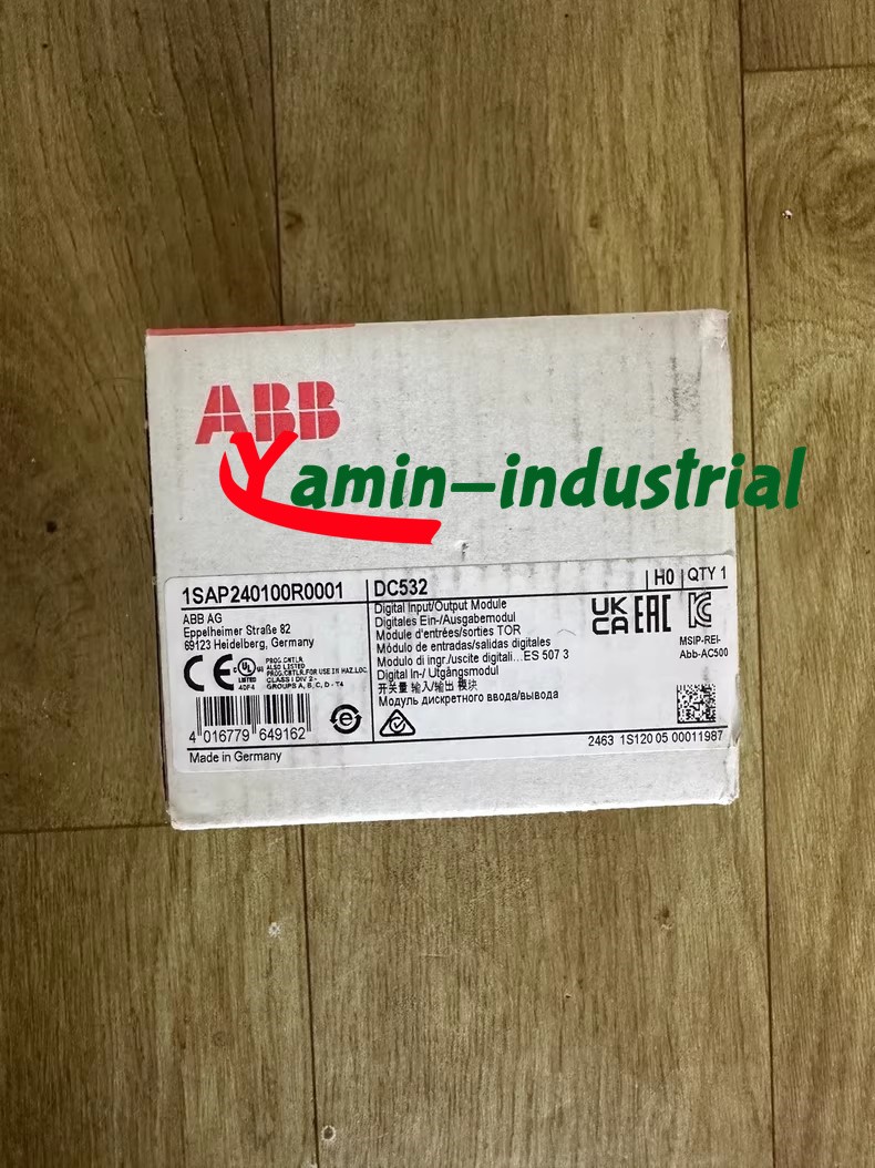 DC532 ABB 1SAP240100R0001 I/O Module 1SAP240100R0001 Expedited Shipping DHL